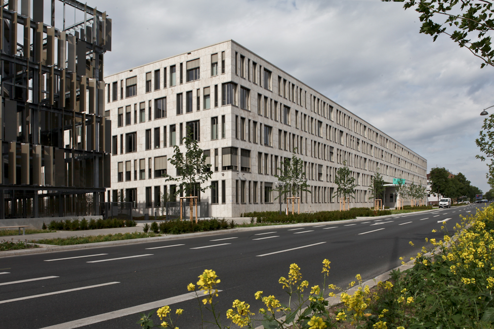 DATEV Nürnberg Werkplanung Fassade
